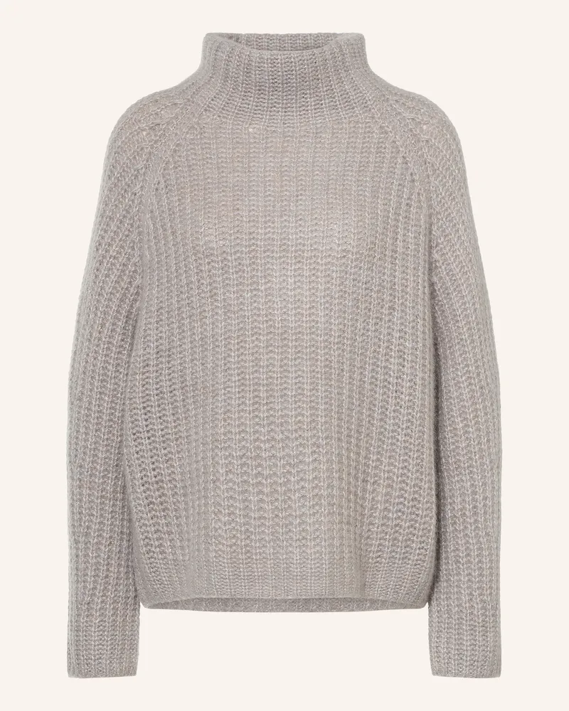 hemisphere Pullover Mit Cashmere Und Glitzergarn grau Grau