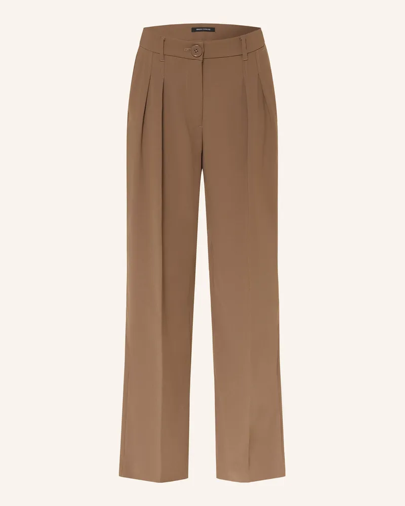 Armani Exchange Marlenehose braun Braun