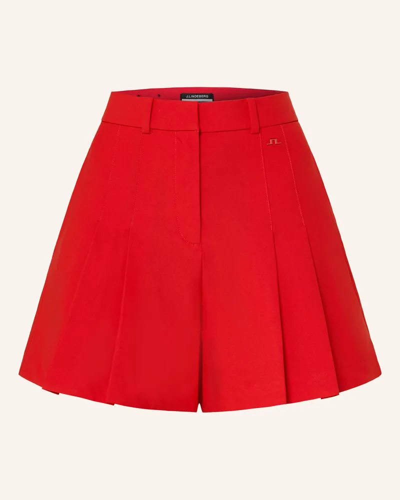 J.Lindeberg Golfshorts Rot