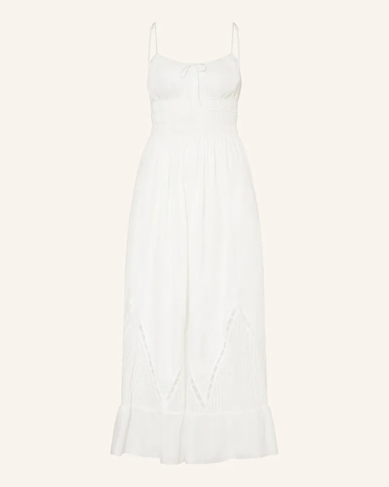 Faithfull The Brand Kleid Meline weiss Weiss