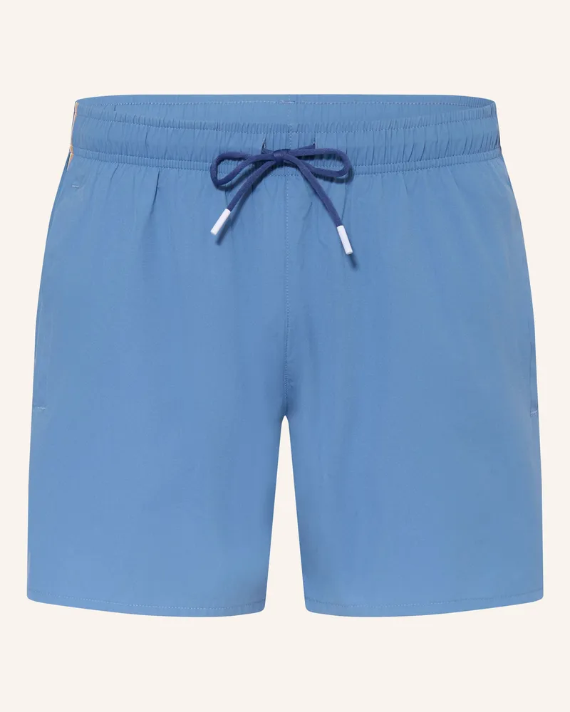 HUGO BOSS Badeshorts Iconic blau Hellblau