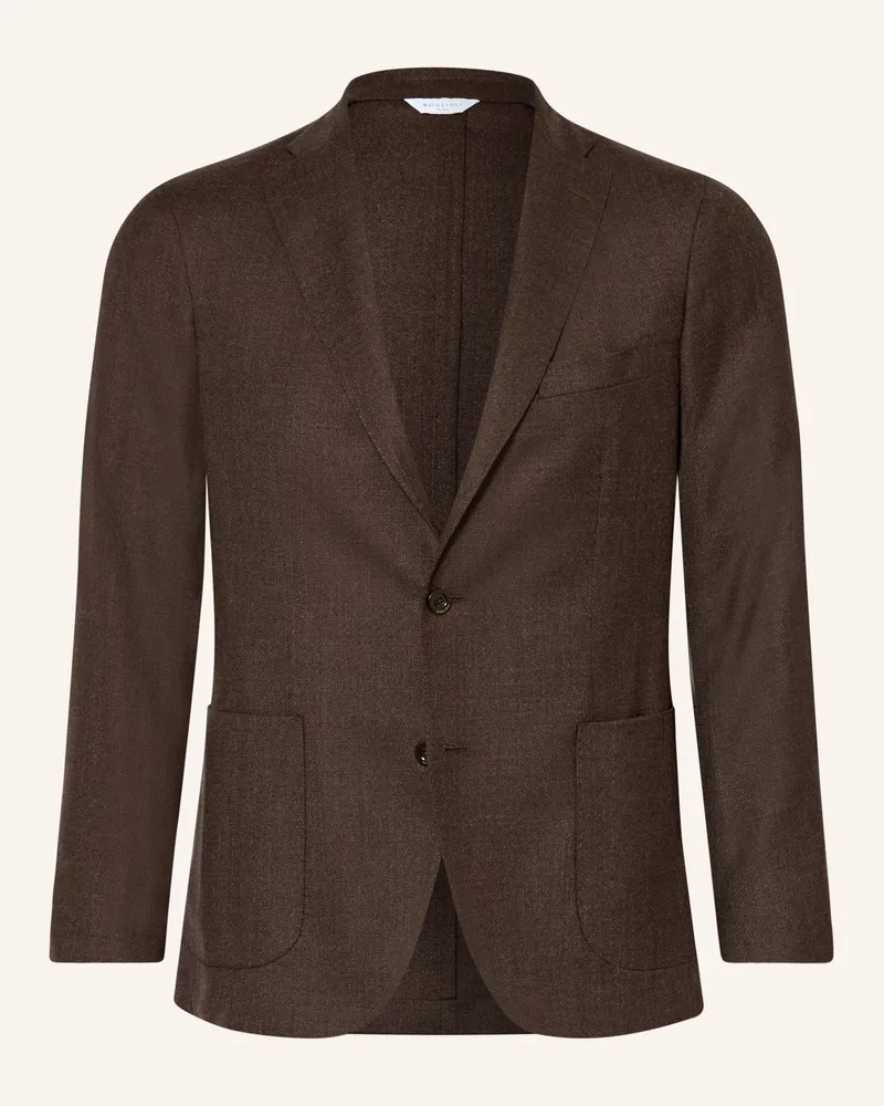 Boglioli Sakko Extra Slim Fit braun Dunkelbraun