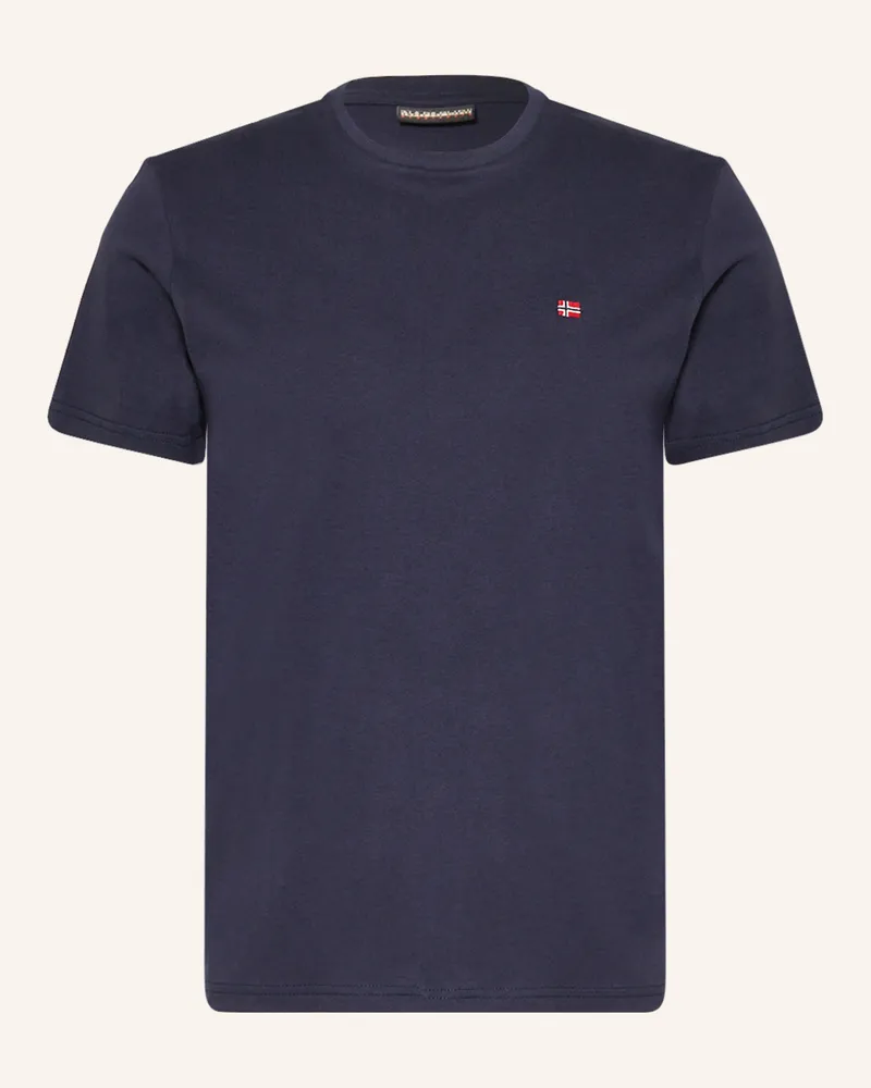 Napapijri T-Shirt Salis blau Dunkelblau
