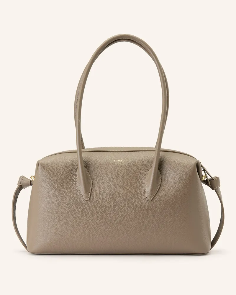 YUZEFI Schultertasche Brioche Duffle beige Taupe