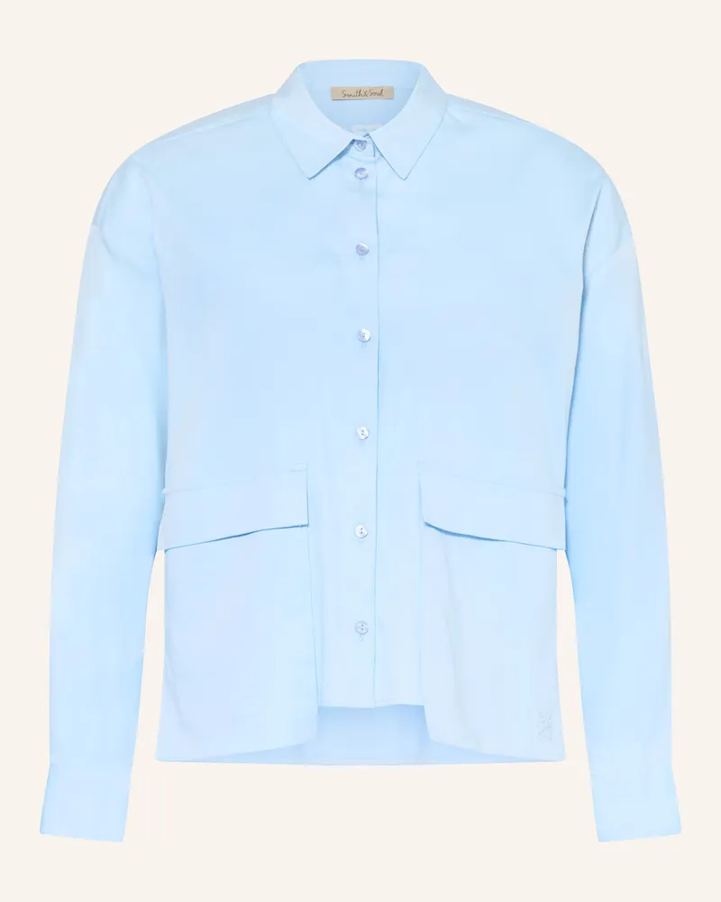Smith & Soul Hemdbluse blau Hellblau