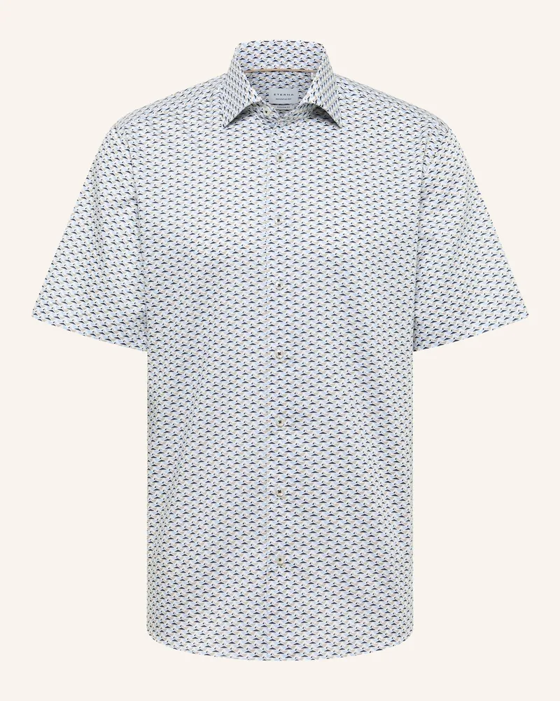 Eterna Kurzarm-Hemd MODERN FIT Blau