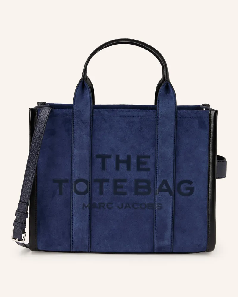 Marc Jacobs Shopper The Suede Medium Tote Bag blau Dunkelblau