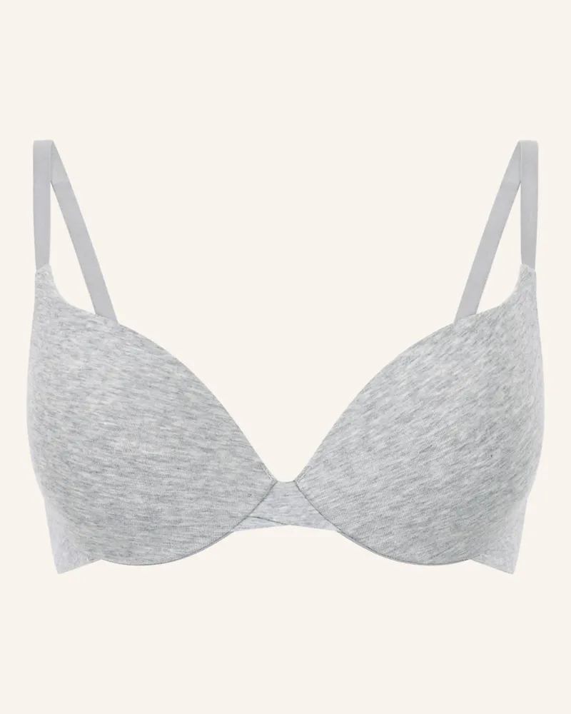 Hunkemöller Push-Up-BH COTTON Grau