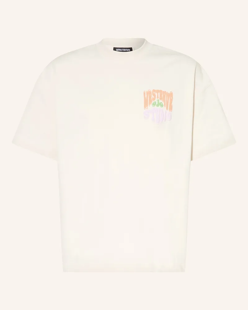 WRSTBHVR T-Shirt Flynn weiss Ecru