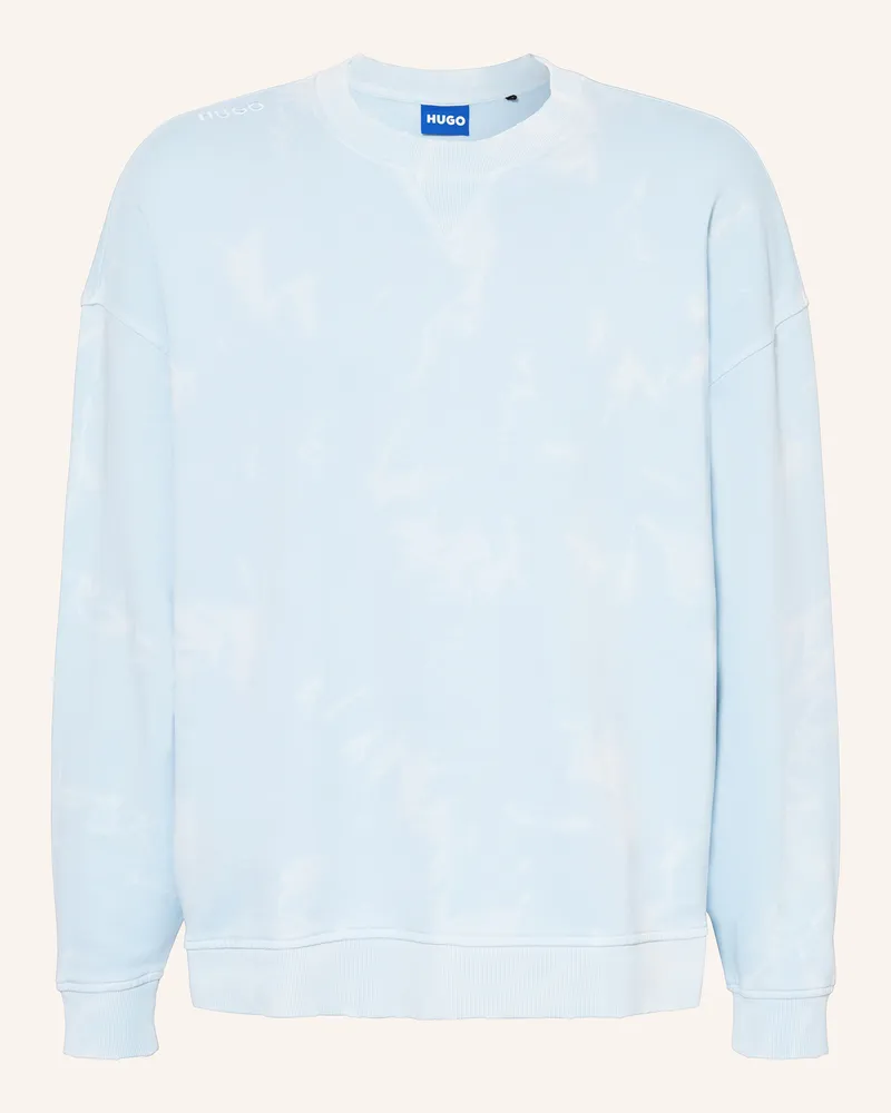 HUGO BOSS Sweatshirt NUSTROYOS Hellblau