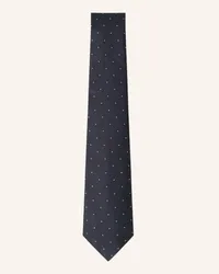 Hackett Krawatte TEXTURED SMALL DOT Blau