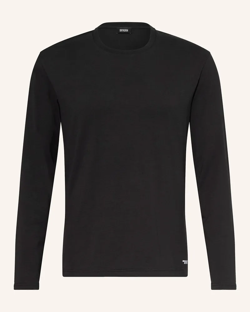 Drykorn Longsleeve IDIRO Schwarz