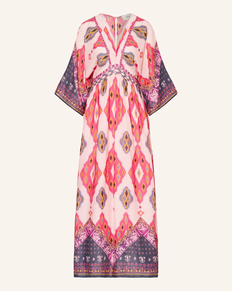 ba&sh Kleid YIN mit 3/4-Arm Pink