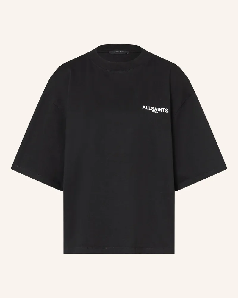 AllSaints Oversized-Shirt Amelie schwarz Schwarz