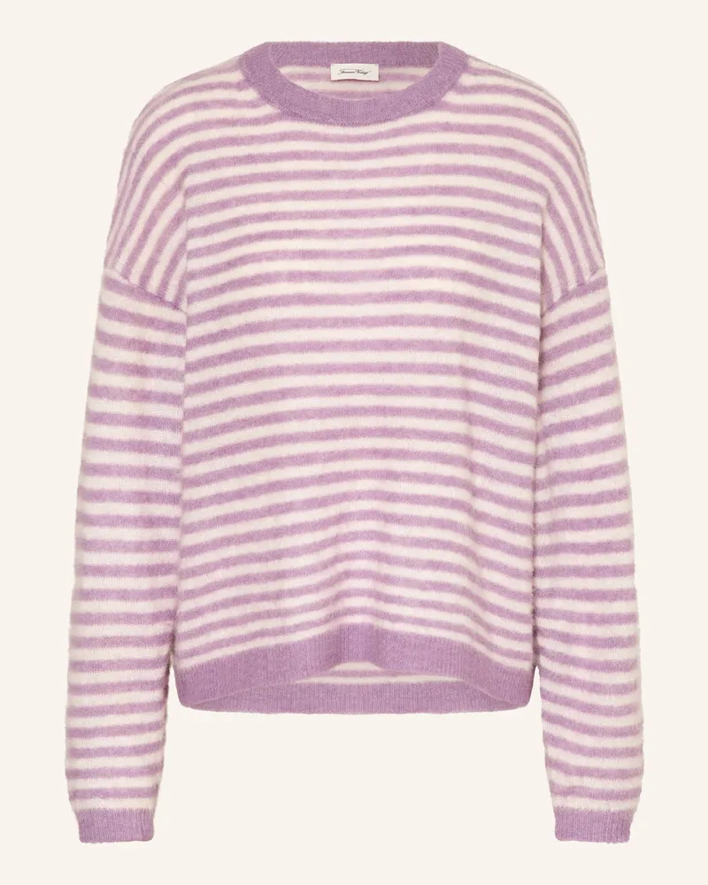 American Vintage Pullover mit Alpaka Helllila