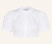 Dirndlbluse weiss
