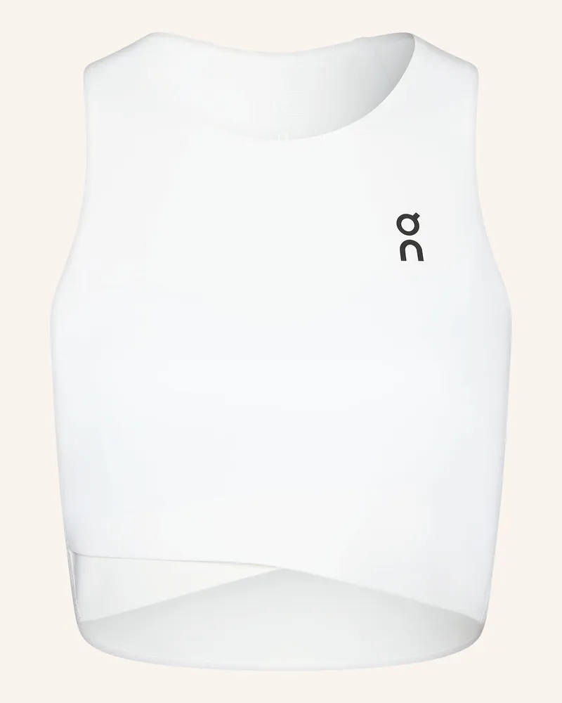 ON Cropped-Top COURT Weiss