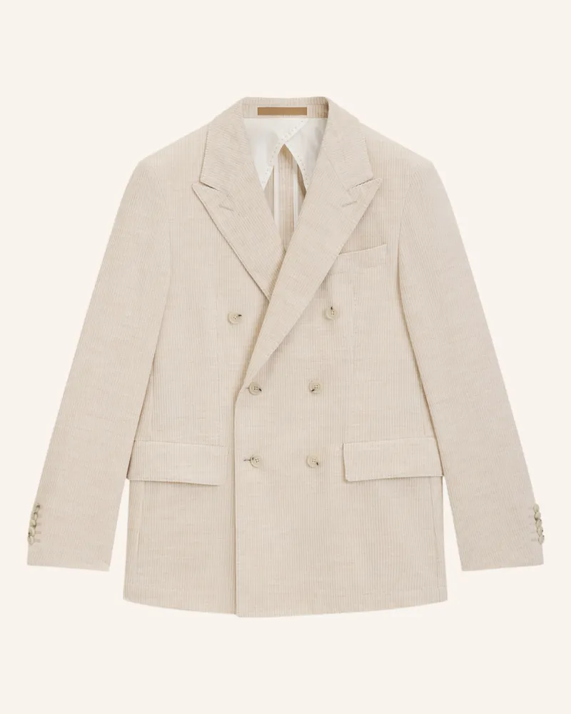 HUGO BOSS Blazer L-HESTON-DB-252 Slim Fit Beige