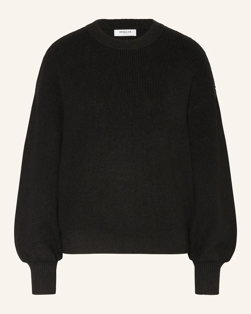 MOSS COPENHAGEN Pullover Mschacentia Rachelle schwarz Schwarz