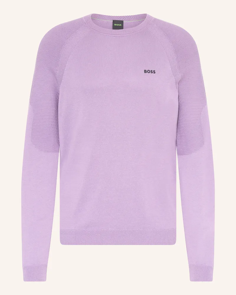 HUGO BOSS Pullover PERFORM MAX Lila