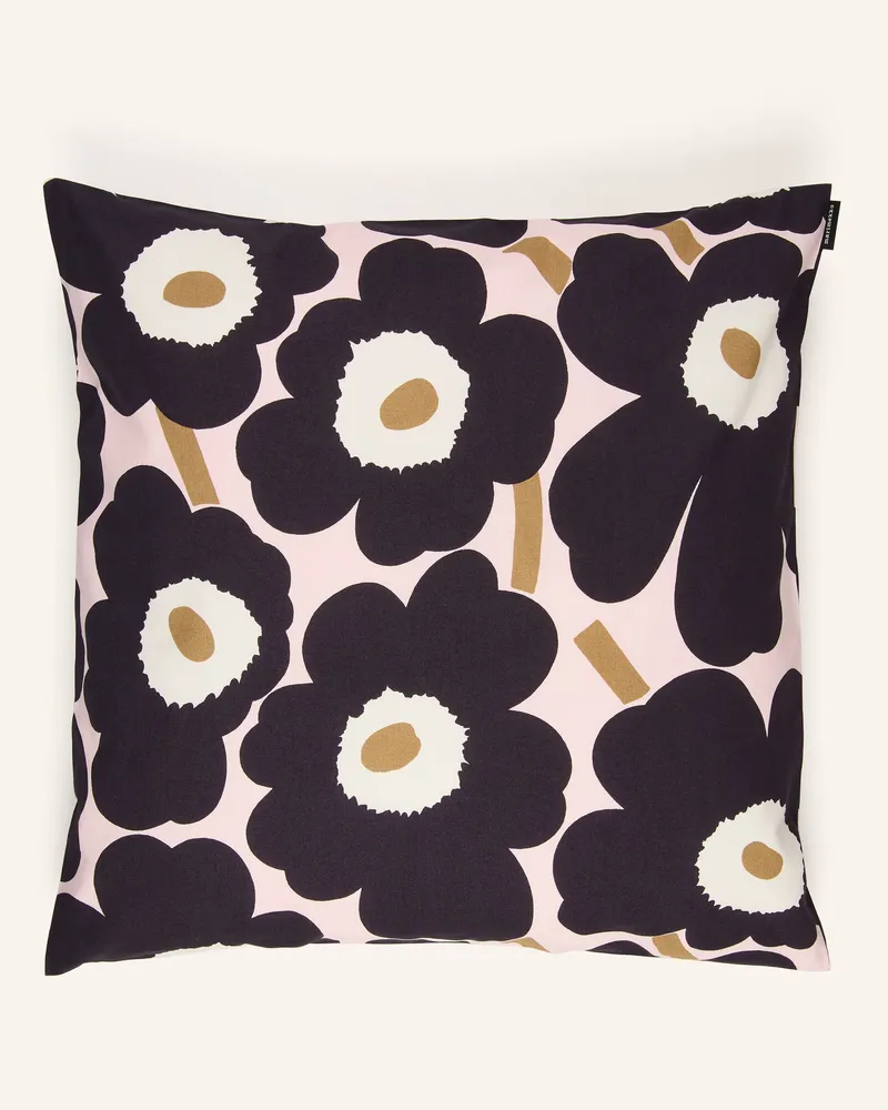 Marimekko Kissenhülle Pieni Unikko schwarz Schwarz