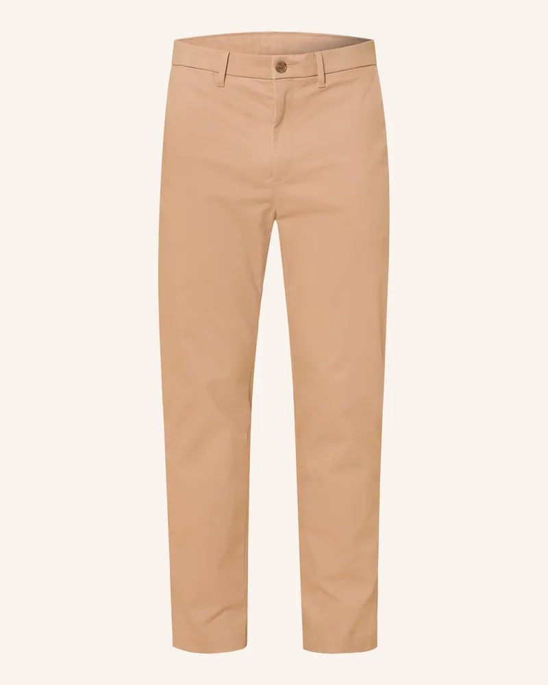 Calvin Klein Chino Slim Tapered Fit Hellbraun