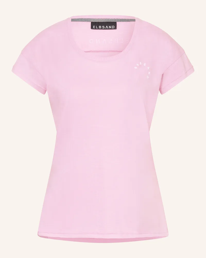 ELBSAND T-Shirt REA Rosa