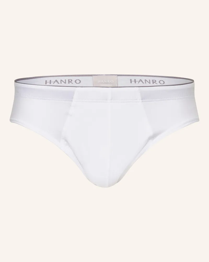Hanro Slip Cotton Superior weiss Weiss