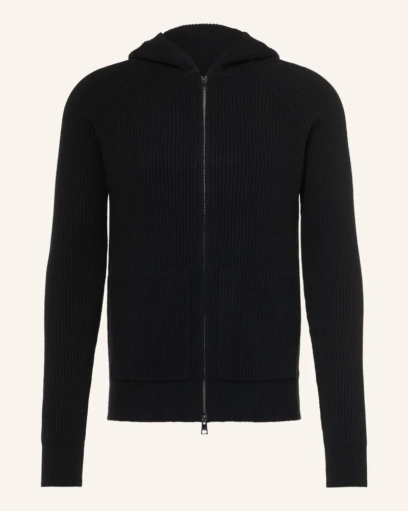 DUNO Strickjacke Alceo Pomonte schwarz Schwarz