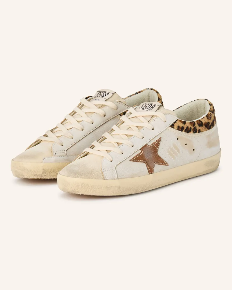 Golden Goose Sneaker Super-Star weiss Creme