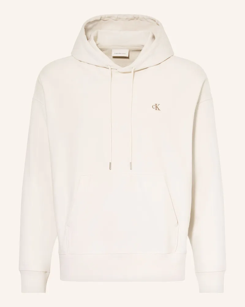 Calvin Klein Hoodie Ecru