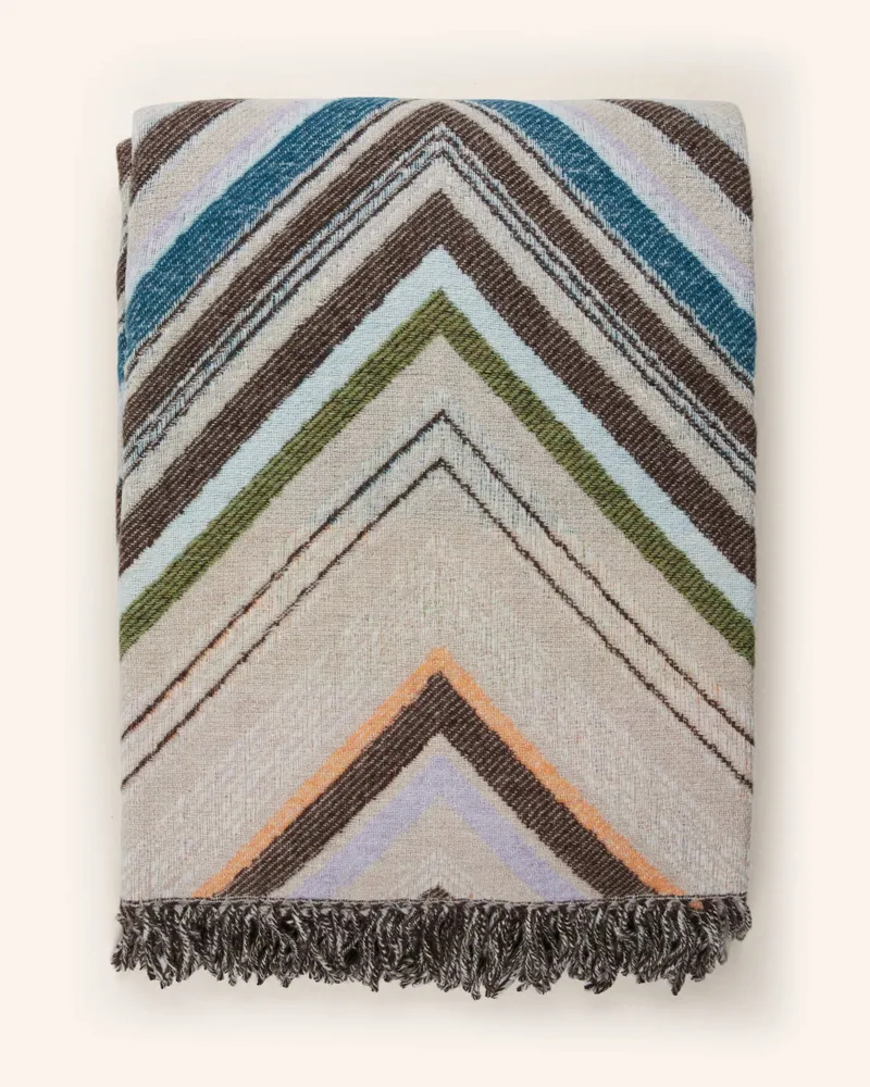 Missoni Home Plaid CHEVRON Hellorange