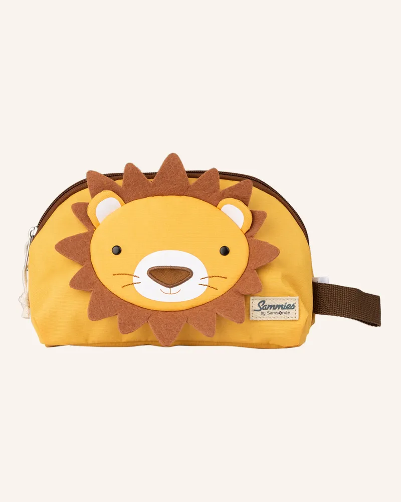 Samsonite Kosmetiktasche braun Dunkelgelb