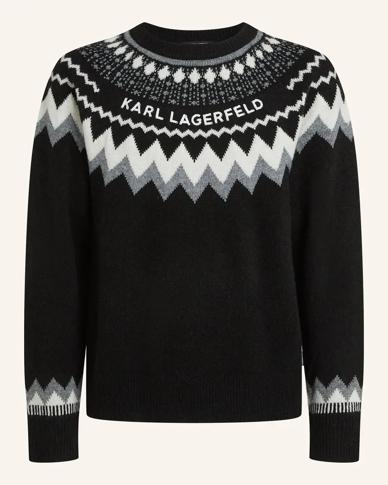 Karl Lagerfeld Sweatshirt schwarz Schwarz