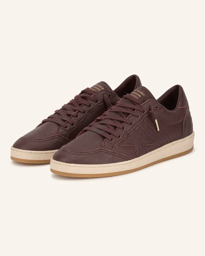 Golden Goose Sneaker Ballstar rot Dunkelrot