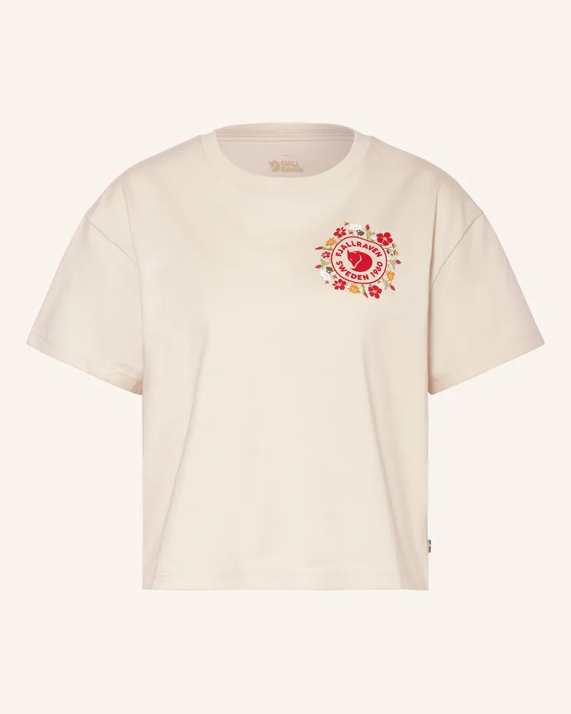 Fjäll Räven T-Shirt FJÄLLBLOMSTER Creme