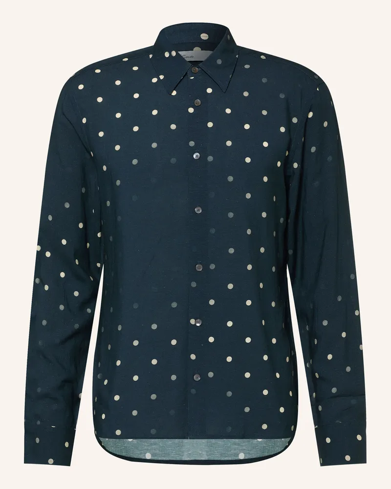 AllSaints Hemd Extra Slim Fit blau Dunkelblau