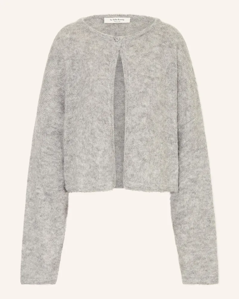 by Aylin Koenig Strickjacke Marlie Aus Alpaka grau Grau