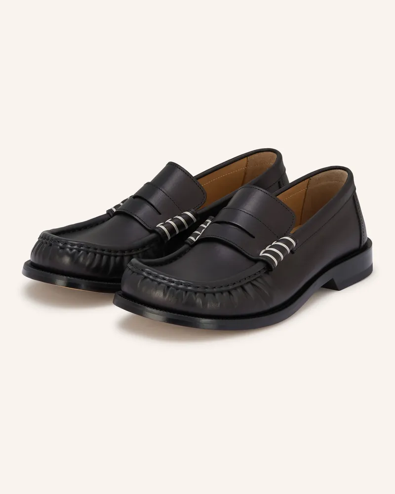 J.W.Anderson Penny-Loafer schwarz Schwarz