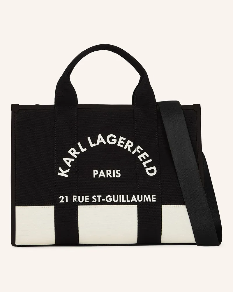 Karl Lagerfeld Shopper schwarz Beige