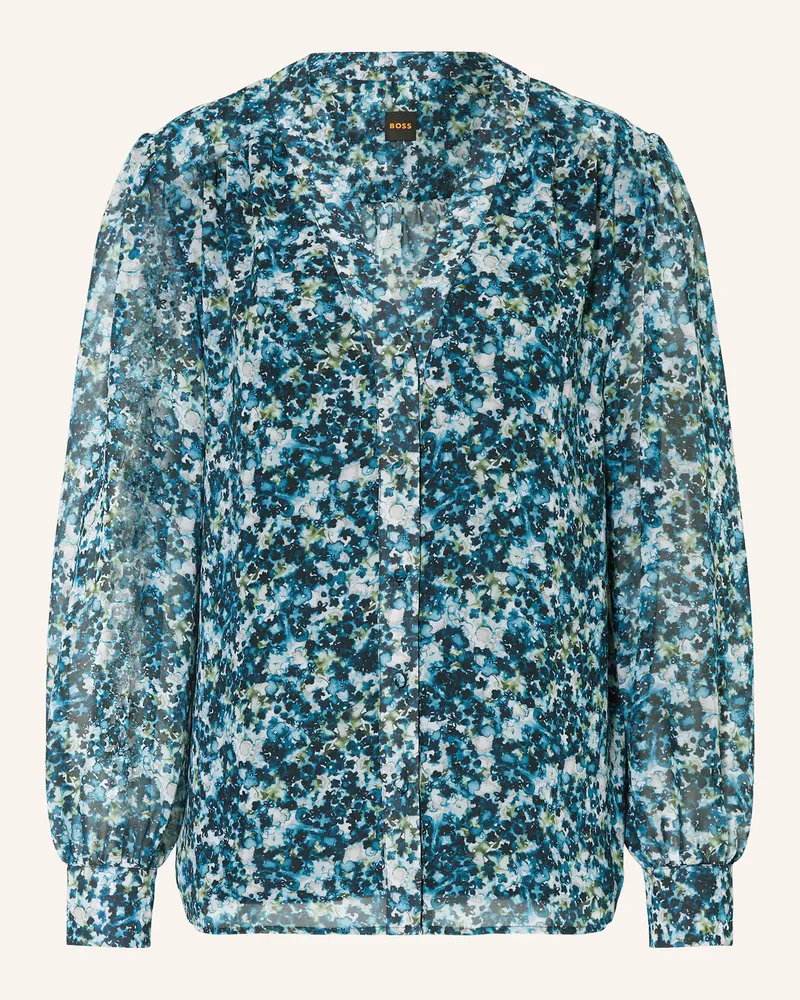 HUGO BOSS Bluse BIMETA Blau