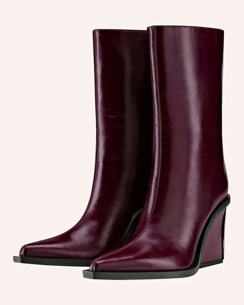 Aigner Cowboy Boot Dakota 1b rot Dunkelrot
