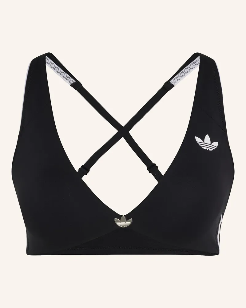adidas Adidas Originals Sport-Bh, Leichter Halt schwarz Schwarz