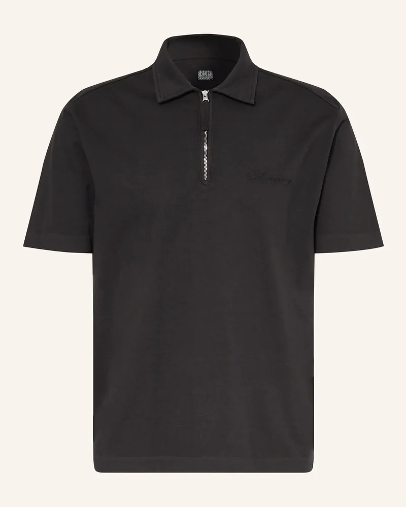 C.P. Company Jersey-Poloshirt schwarz Schwarz
