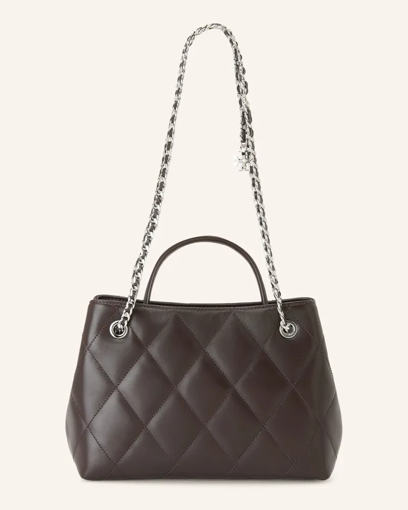 Tory Burch Handtasche Fleming Small braun Dunkelbraun