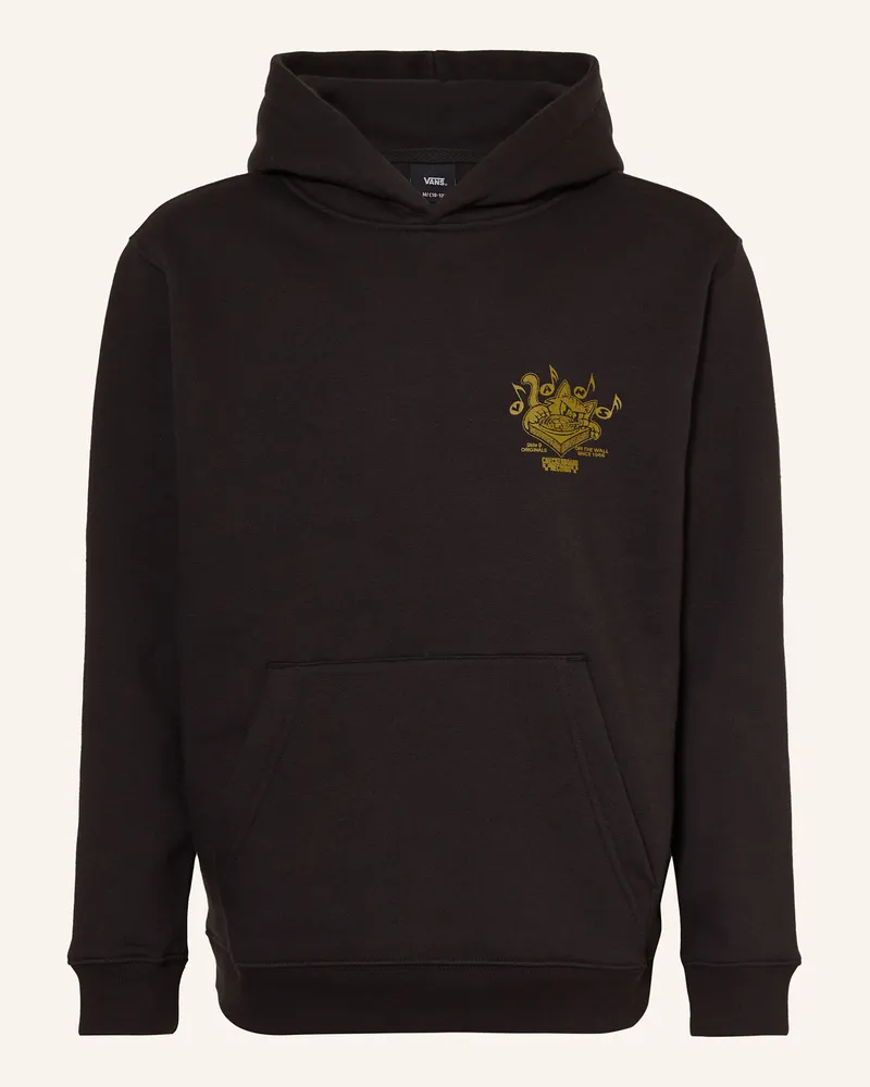Vans Hoodie SCRATCED RECORDS Schwarz