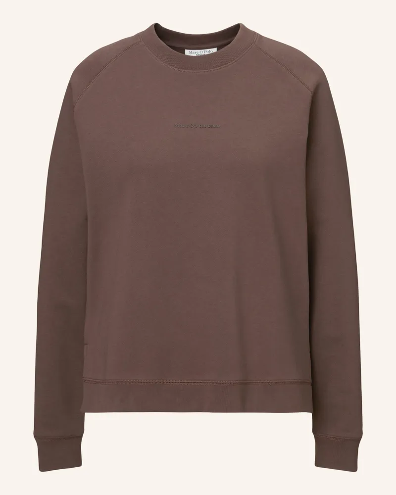 Marc O'Polo Sweatshirt Dunkelbraun