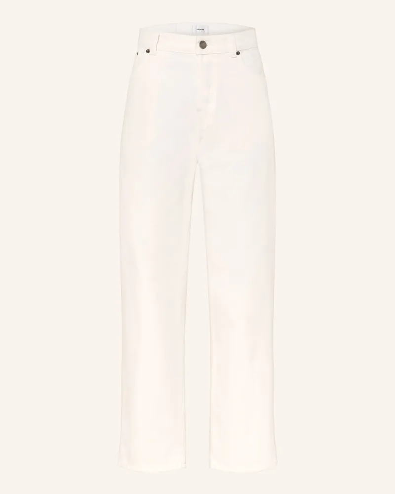 Haikure Straight Jeans Betty Bull weiss T0341