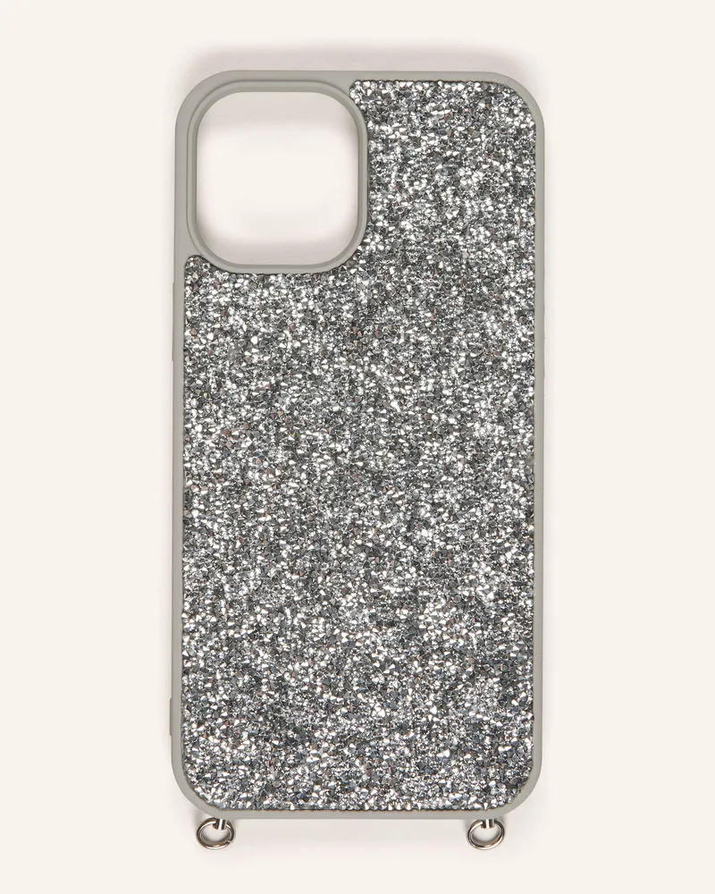 Cheeky Chain Munich Smartphone-Hülle CRYSTAL Silber