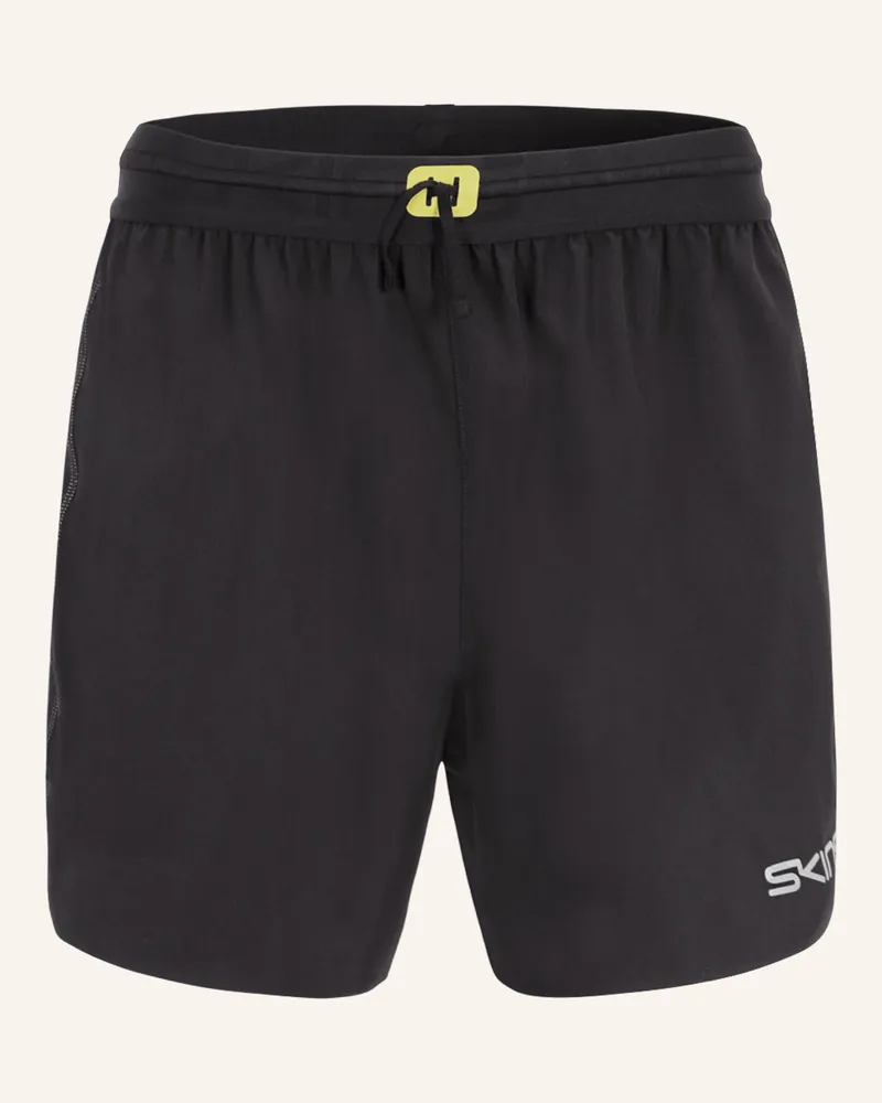 Skins Laufshorts s3 Run schwarz Schwarz